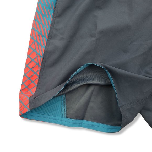 Nike 7” Clash Volley Men’s Swim Shorts NESS7430 Grey/Blue Size M - Picture 7 of 13
